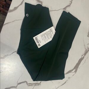 Lululemon Athletica Forest Green Leggings Stretchy and Sophisticated